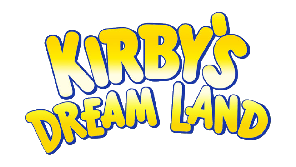 Kirby's Dream Land logo